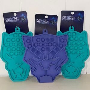 Wakanda Forever pop it sets of 3 pop it.